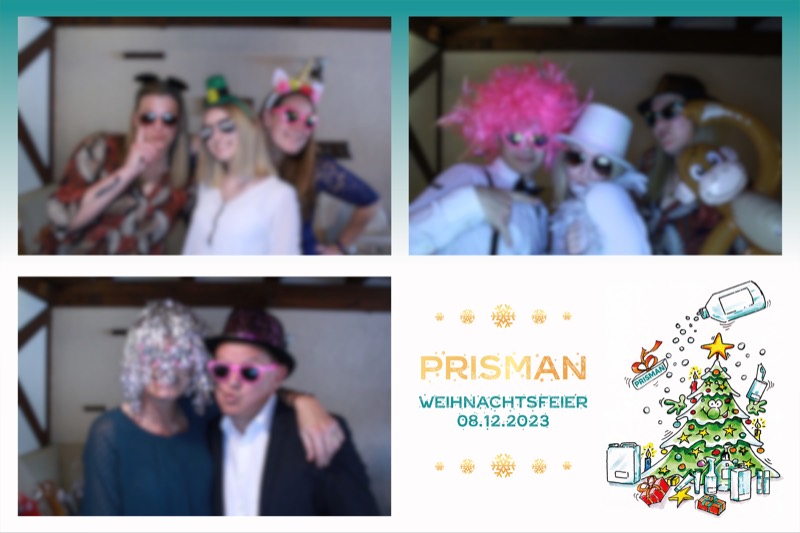 Individuelle Designs-Layout „Firmen-Weihnachtsfeier" als Collage