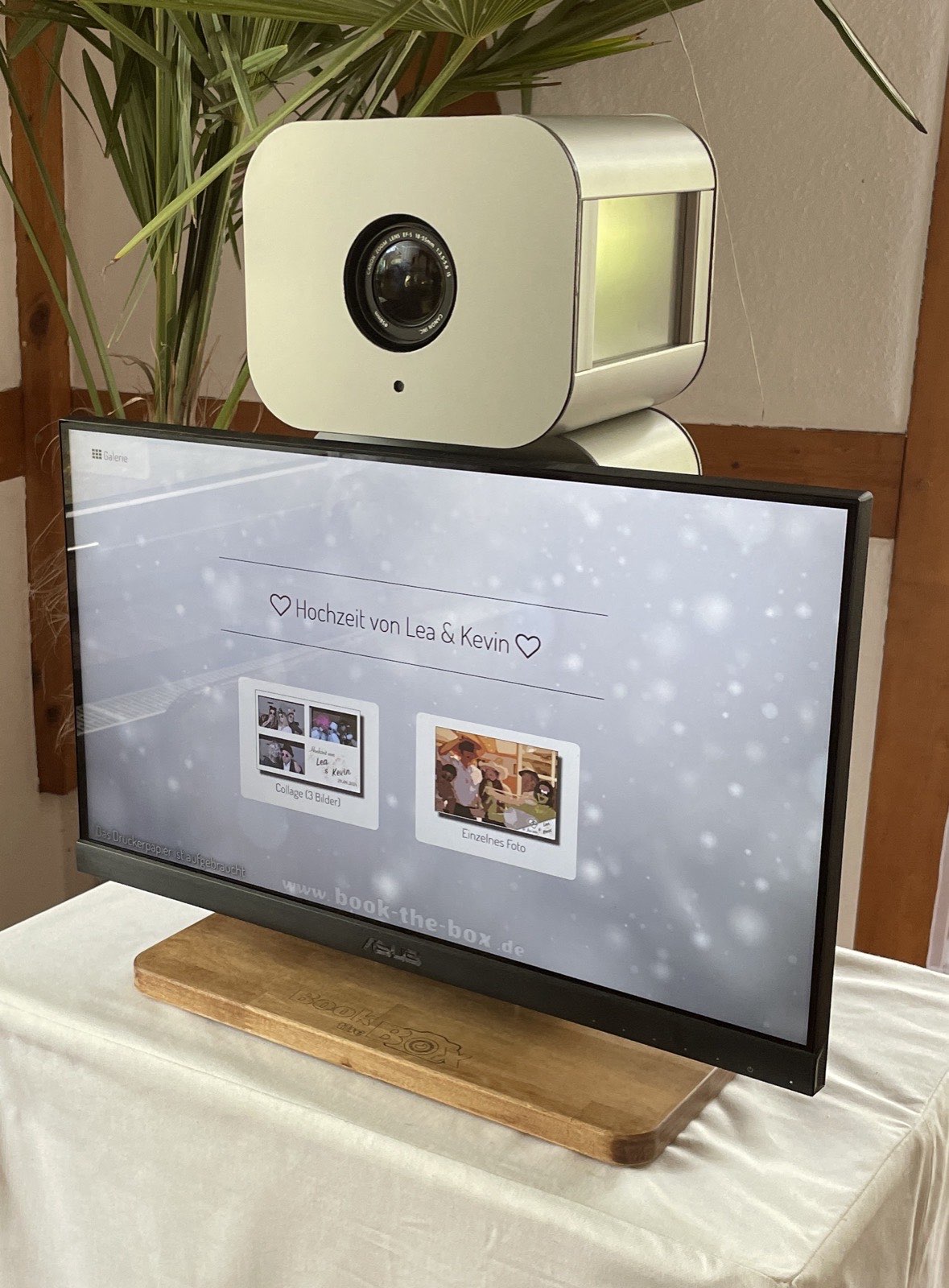 Fotobox-Modell Slim Boxy